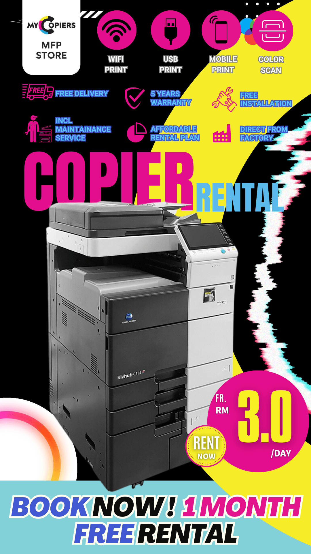 mycopiers copier promo plan