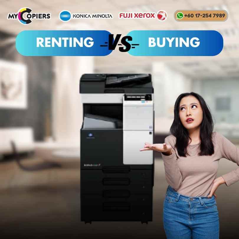 rental vs. buying a photocopier