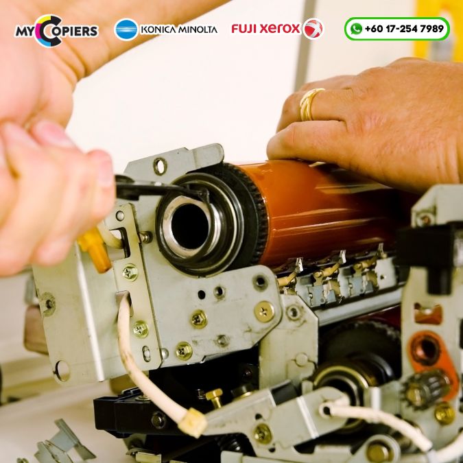 Well-maintained copier for extended lifespan in Selangor office