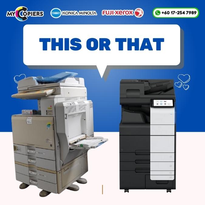 Upgrade to the latest office copier models with MyCopiers in Selangor