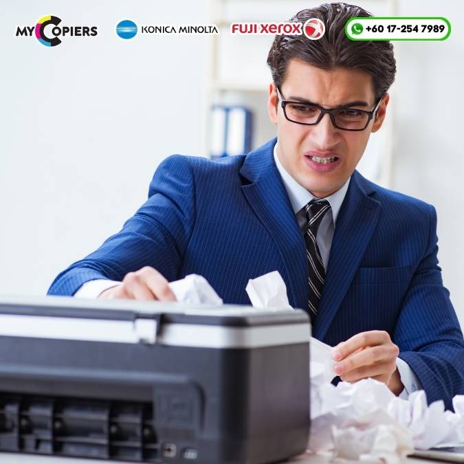 Outdated office copier causing workflow delays in Kuala Lumpur office